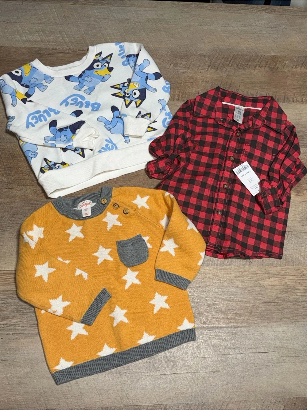 13-Piece Boy Lot | 6-12 Months | Gap • Old Navy • Cat & Jack • Bluey